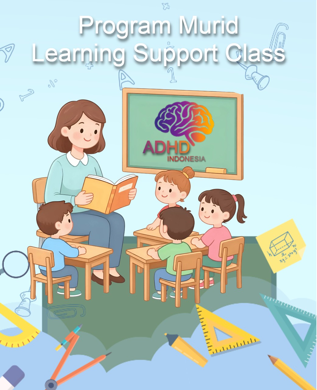 Program ADHD Indonesia Kabupaten Klungkung Kelas Pendampingan Belajar (Learning Support Class)